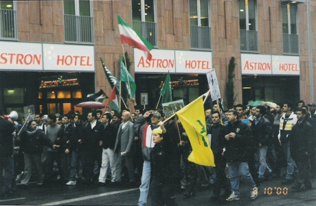Hizballah protest in Berlin - 2000