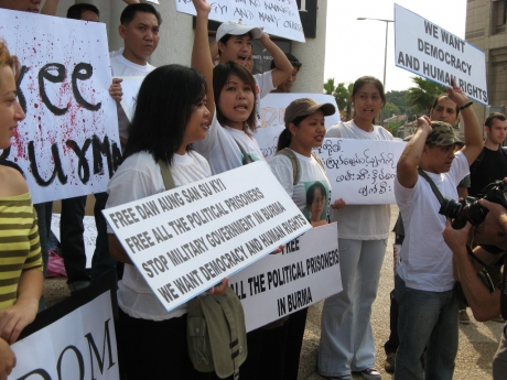 Burma Protest