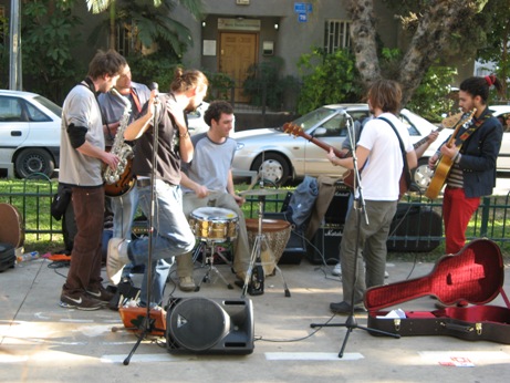 Live music in the streets